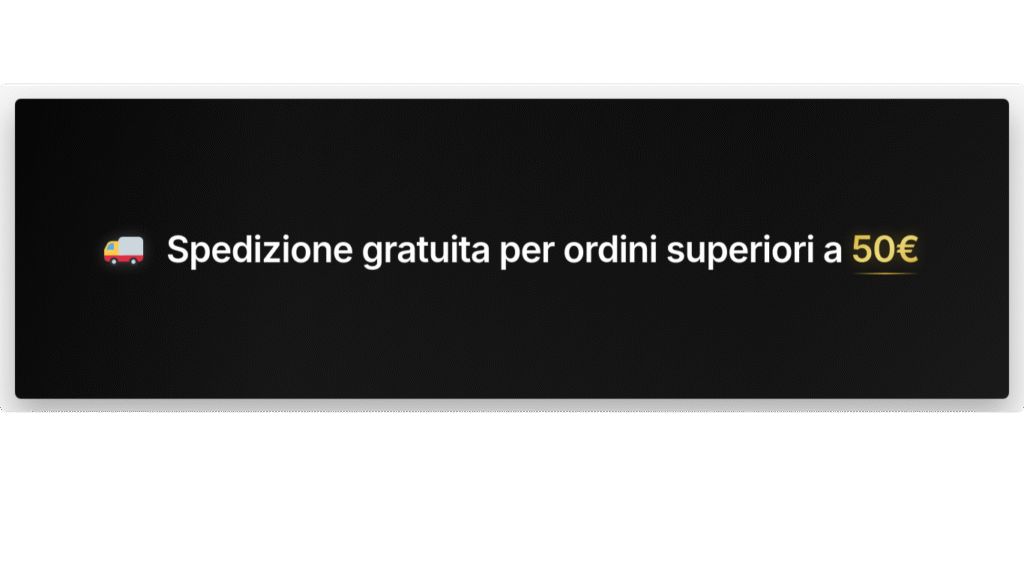 design banner spedizione gratuita