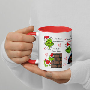 tazza “programma giornaliero del grinch”