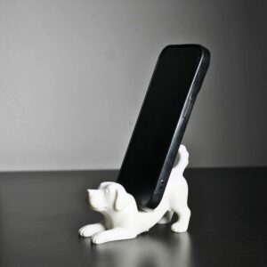 porta cellulare cagnolino 3d – supporto smartphone design simpatico