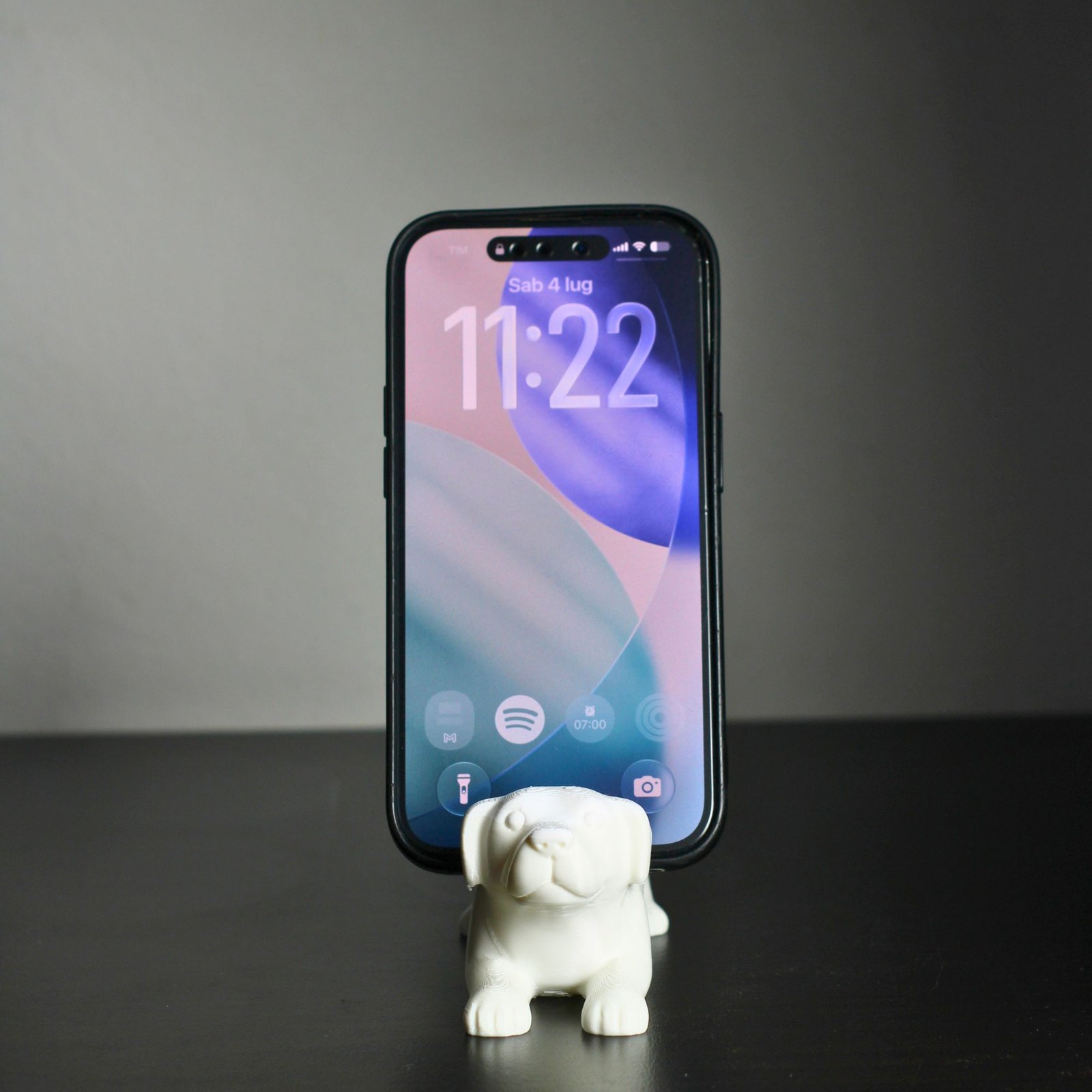 Porta Cellulare Cagnolino 3D – Supporto Smartphone Design Simpatico