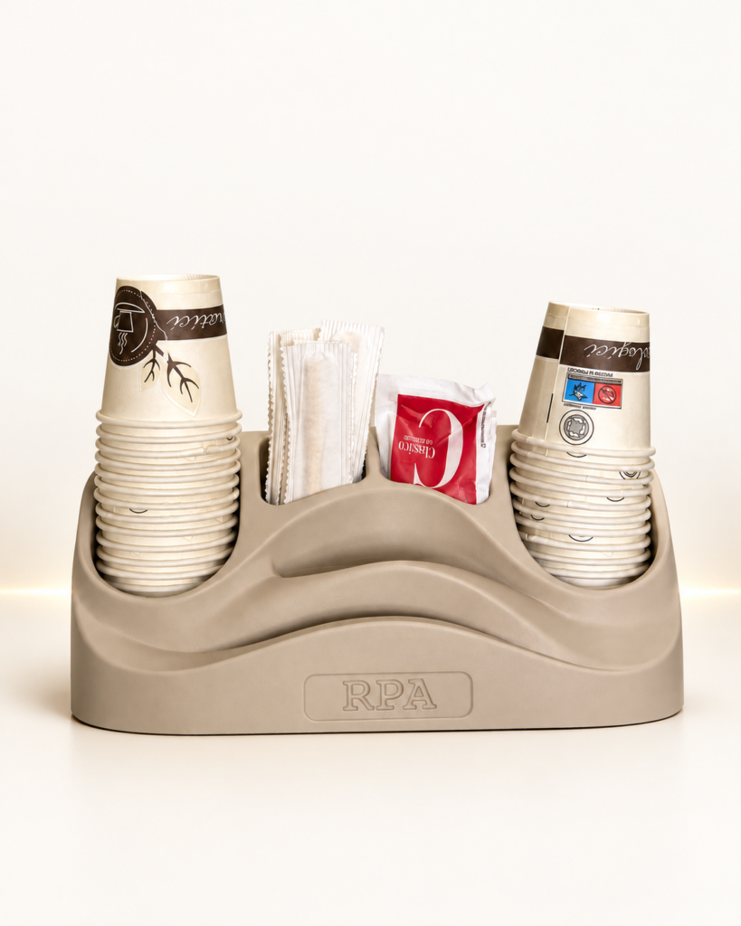 Organizer Caffè 3D – Portabicchieri e Porta Bustine per Coffee Station
